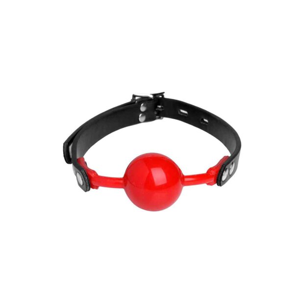 The Hush Gag Silicone Comfort Ball Gag - Red