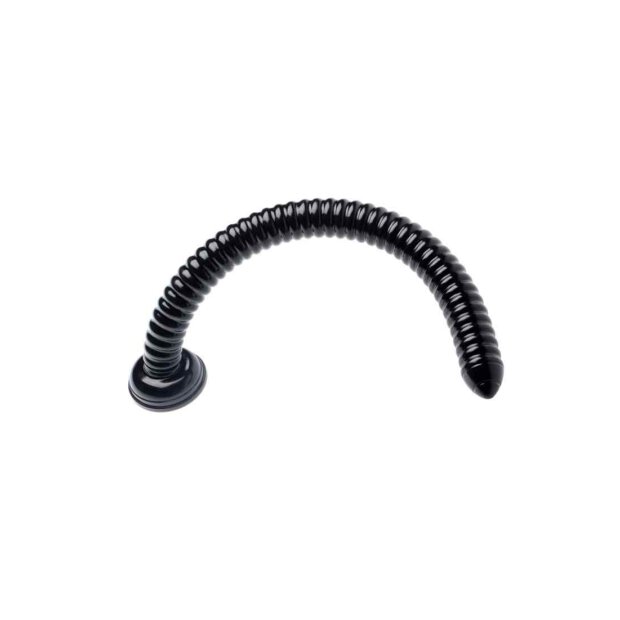 Hosed Anal Snake - Black 51 cm