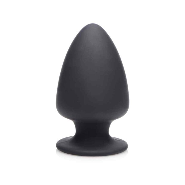 Squeezable Small Anal Plug - Black