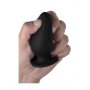Squeezable Small Anal Plug - Black