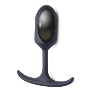 Premium Silicone Weighted Anal Plug - Medium 3,8 cm