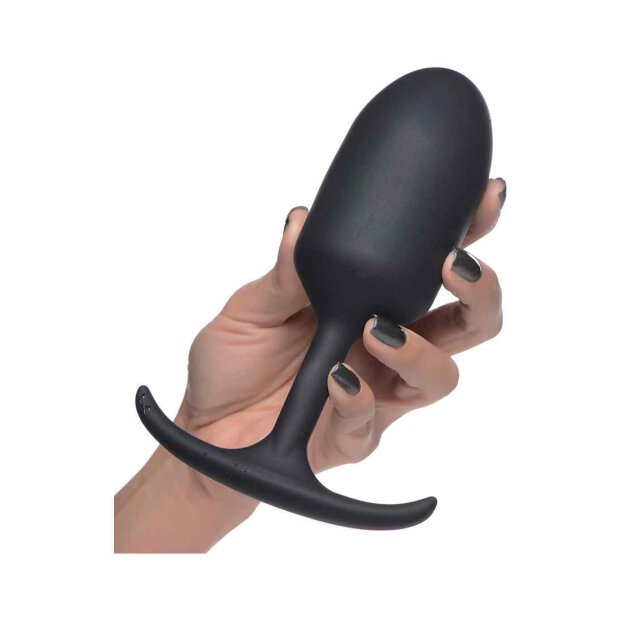 Premium Silicone Weighted Anal Plug - XL 5 cm