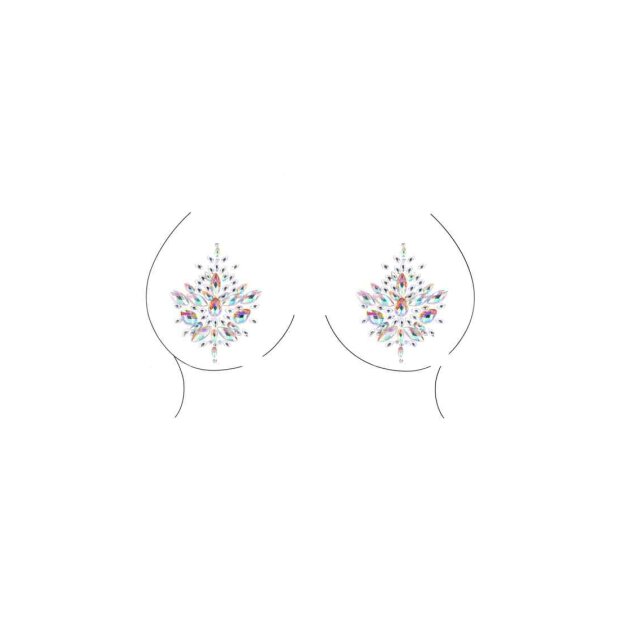 Dazzling Nipple Bling Sticker