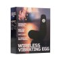 Wireless vibrating egg Black