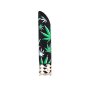 Jane Leaf Pattern Black
