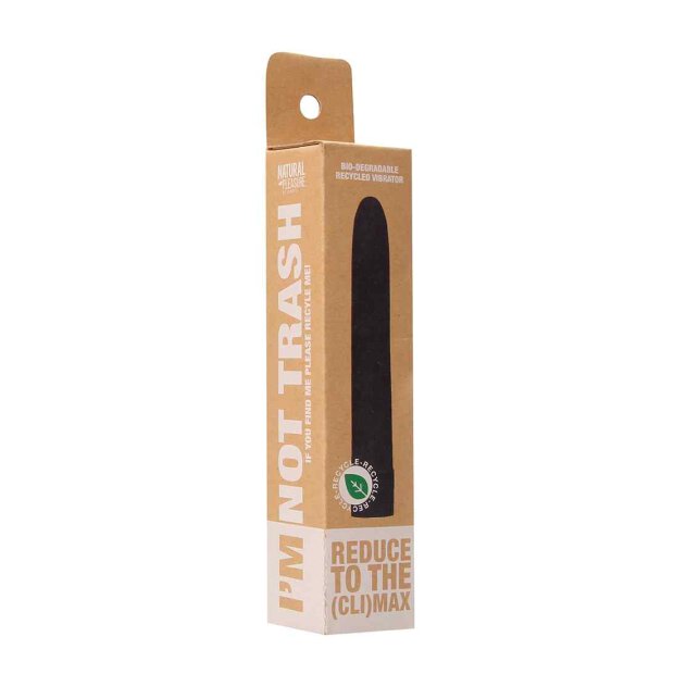 7" Vibrator Biodegradable Black