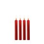 Shots small Teasing wax candles 4 pieces red
