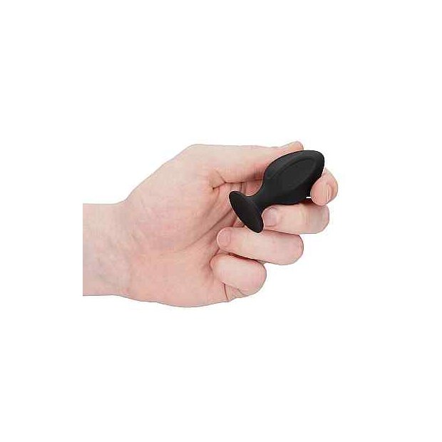 Diamond Shape Butt Plug Set Black