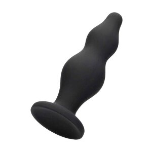 Bubble Butt Plug Black 3,5 cm