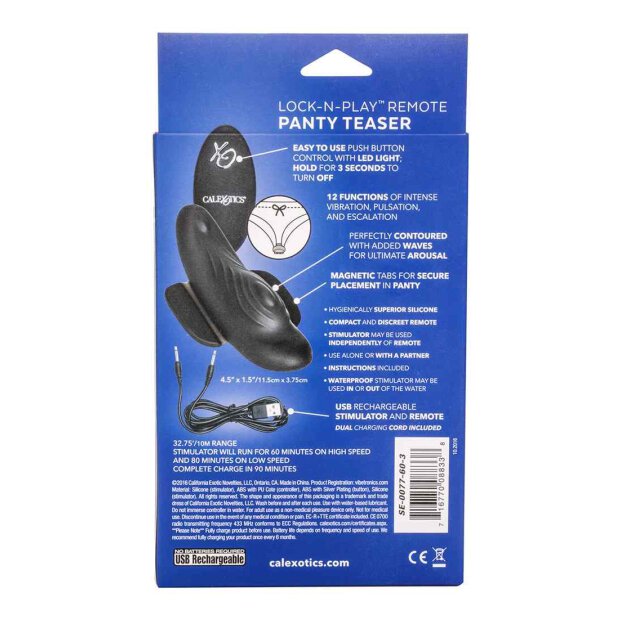 Lock-N-Play™ Remote Panty Teaser