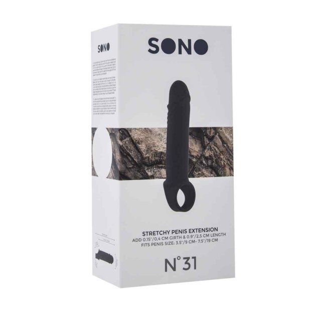No.31 - Stretchy Penis Extension - Black