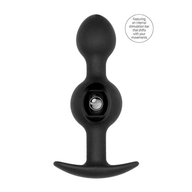 Sono - No. 90 - Self Penetrating Butt Plug - Black 3,2 cm