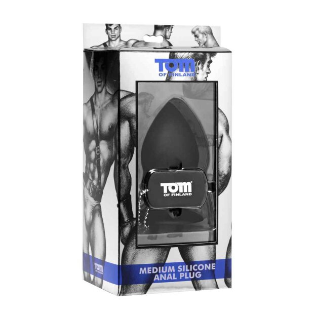 Silicone Anal Plug - Medium