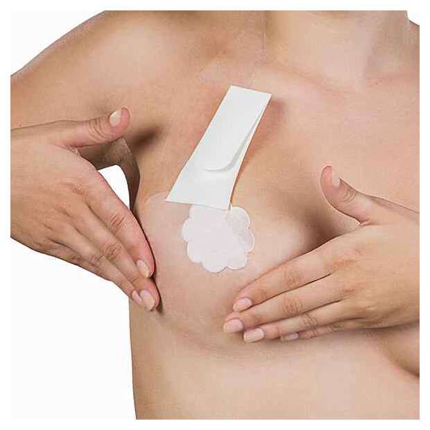 Bye Bra Perfect Cleavage Tape A-F Natur 3-6 Pairs