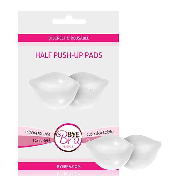 Bye Bra Half Push-Up Pads Clear