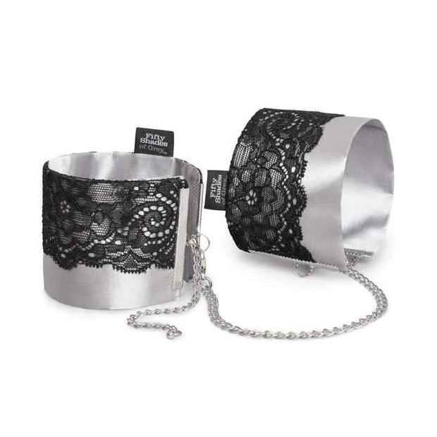 Fifty Shades of Grey Play Nice Satin & Lace Wrist Handschellen