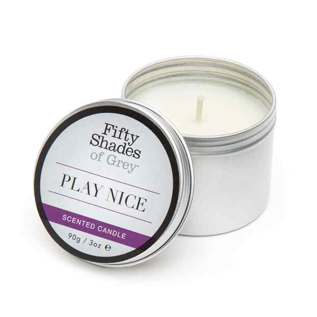 Fifty Shades of Grey Play Nice Vanilla Candle 90 gram