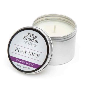 Fifty Shades of Grey Play Nice Vanilla Candle 90 gram