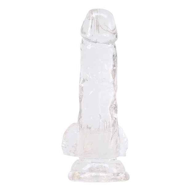 Addiction Crystal Addiction 6 Inch Clear Dong