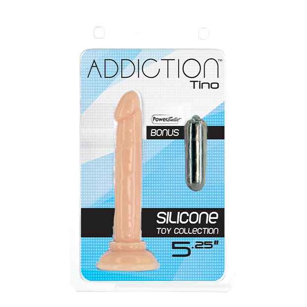 Addiction Tino Dildo 5.25 Inch Straight