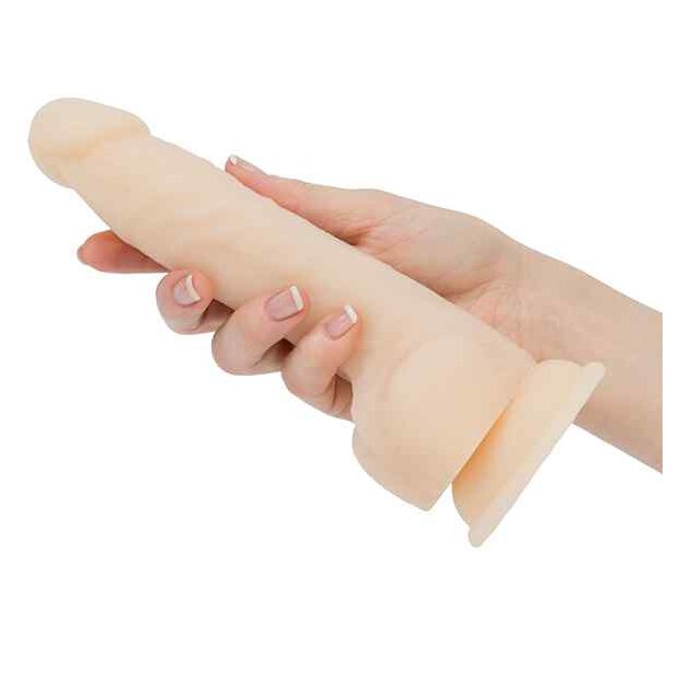 Naked Addiction Dual Density Dong 8 Inch Vanilla