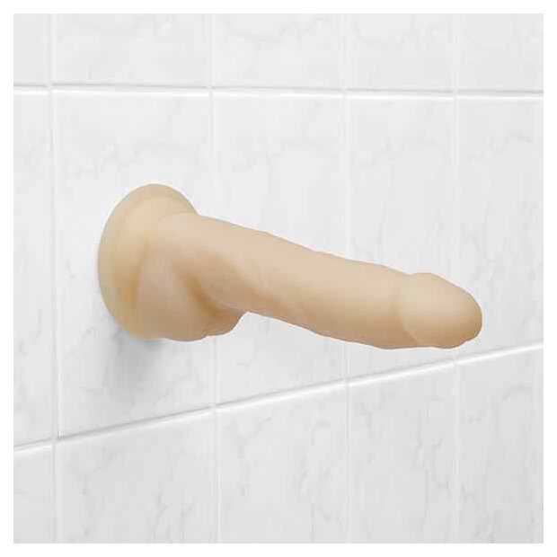 Naked Addiction Rotating & Vibrating Dong Vanilla 20.5cm