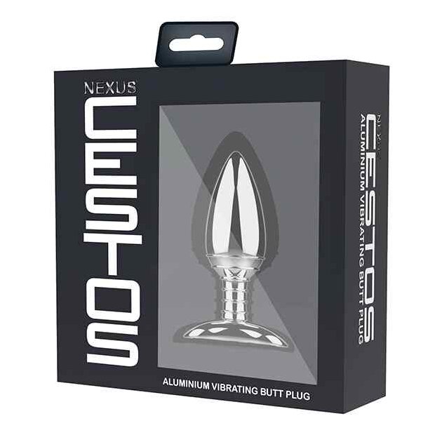 Nexus Cestos Aluminium Remote Control Vibrating Butt Plug