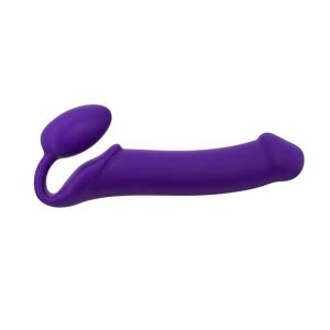 Strap-On-Me Semi-Realistic Bendable Strap-On Purple L