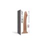 Strap-On-Me Semi-Realistic Dual Density Bendable Dildo Caramel L