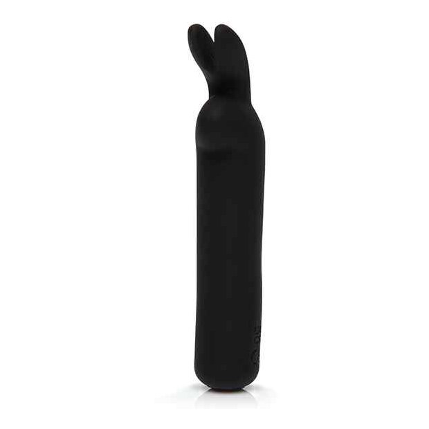 Happy Rabbit Rechargeable Vibrating Bullet Black